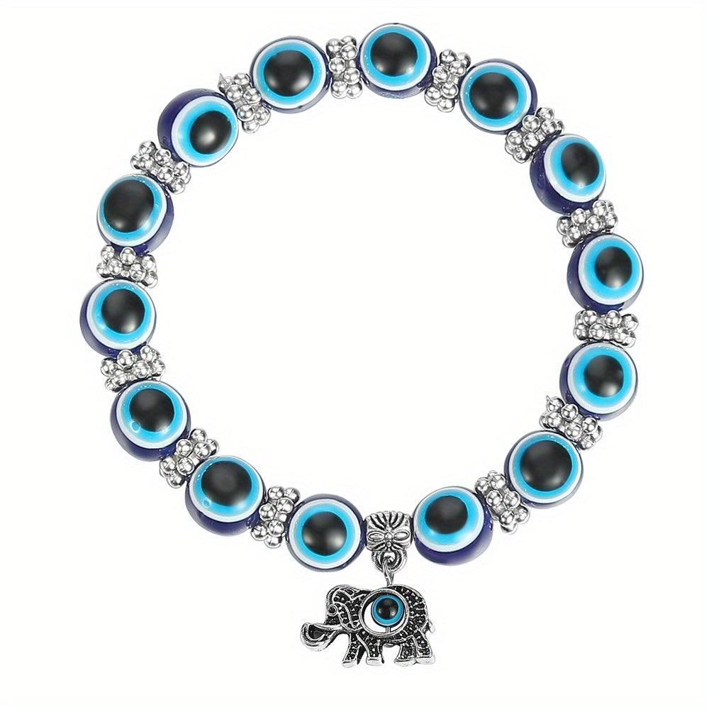 Lucky Evil's Eye Charm Beads Bracelet Protection Jewelry Good Luck Gift