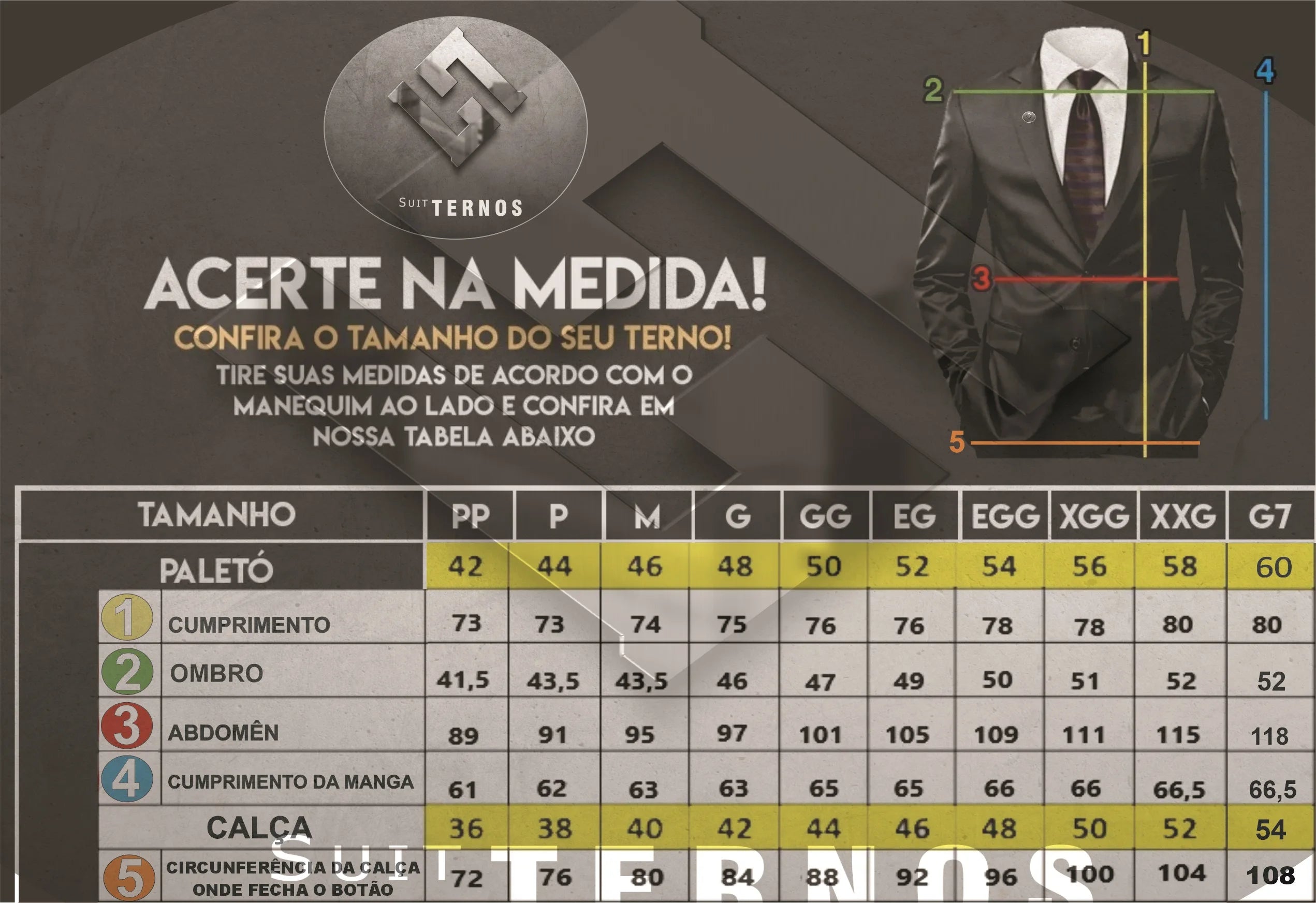 Terno Masculino Slim Completo .
