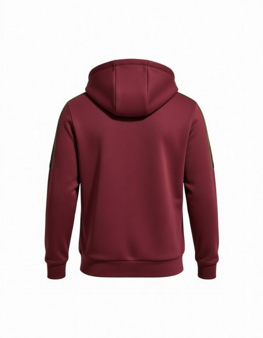 Men’s Zipper Hoodie Top – MH Premium Athleisure Essential