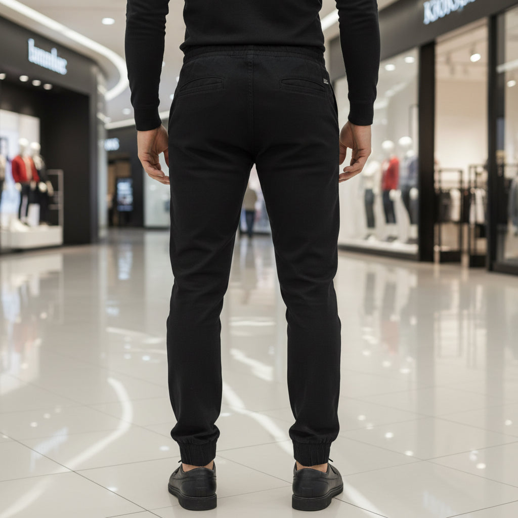 Men's Premium Beige Joggers - Relaxed Fit Drawstring Sweatpants | 4 Colors | S to XXL | MH