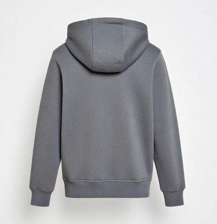 Kid Boys Solid Cotton Pocket Hoodie | MH Size (2-12Years)
