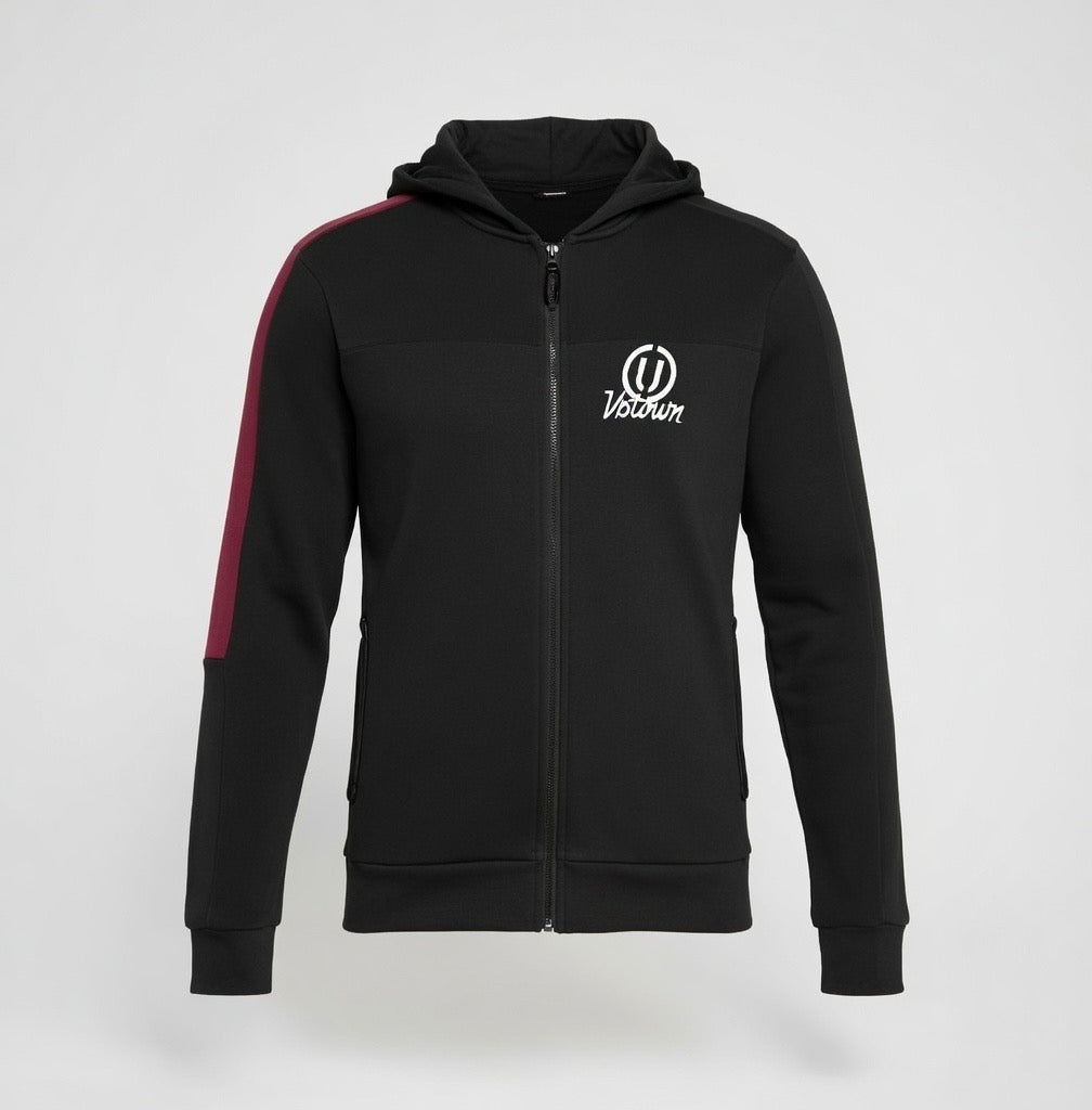 Men’s Zipper Hoodie Top – MH Premium Athleisure Essential