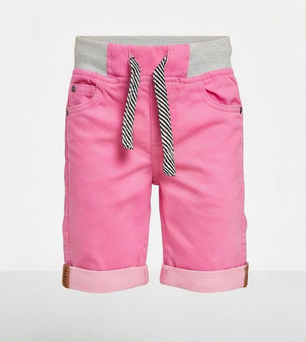 Unisex Kids Urban Drawstring Twill Super Stretch Cotton Shorts | Size (4-14Years) | MH