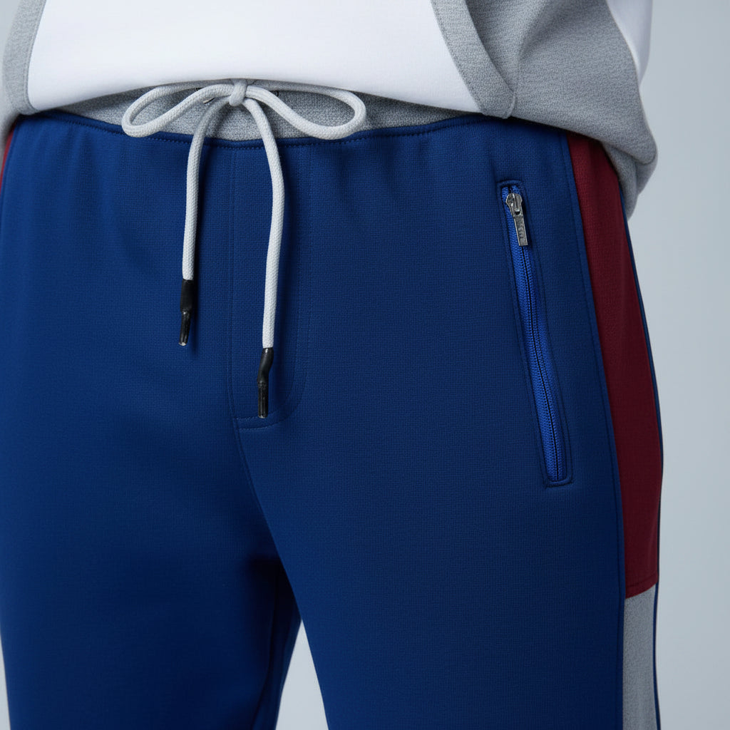 MH Men’s Color-Block Performance Joggers | Slim-Fit Athletic Sweatpants | 3 Colors Trousers – | Sizes S-XL | MH