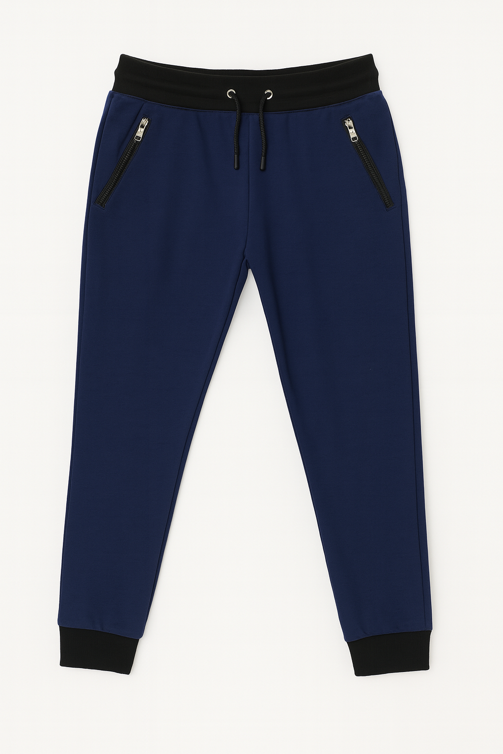 Women’s Jogger Pants – Navy Blue with Contrast Waistband'/MH
