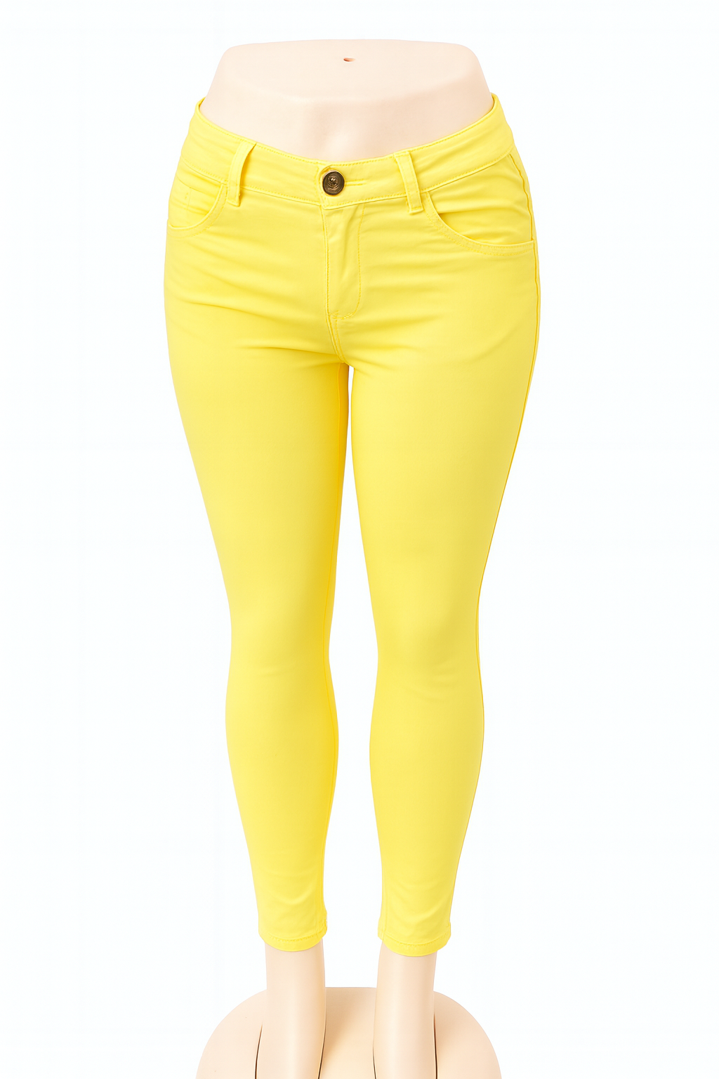 Women’s Slim Fit Belt System Pants – Yellow'/MH