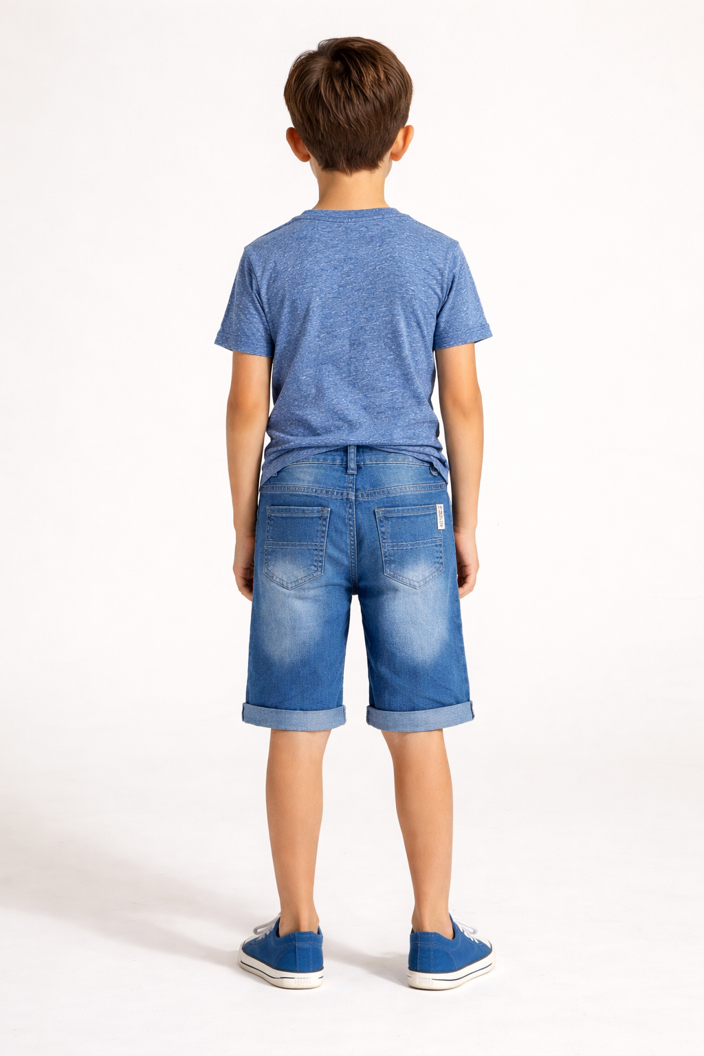 Kid Boy's Distressed Denim Shorts | MH Size (1-12Years)