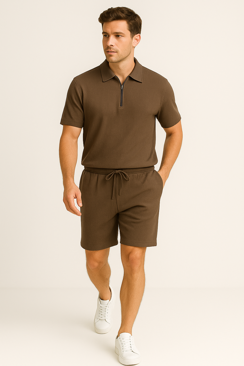 Men's Ridge Zip Polo Co-ord Set I MH