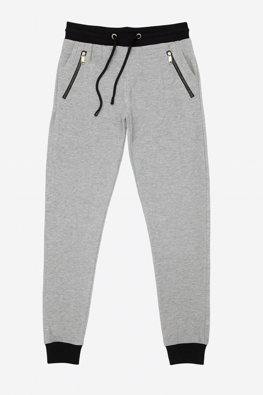 Women’s Grey Jogger Pants with Zipper Pockets. / MH