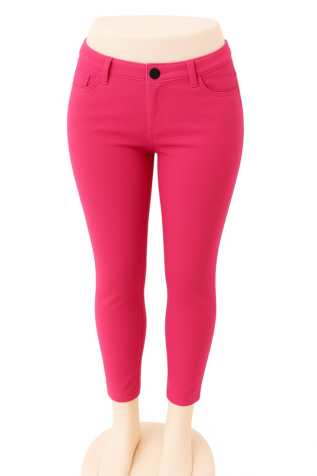 Women’s Slim Fit Belt System Pants – Hot Pink'/MH
