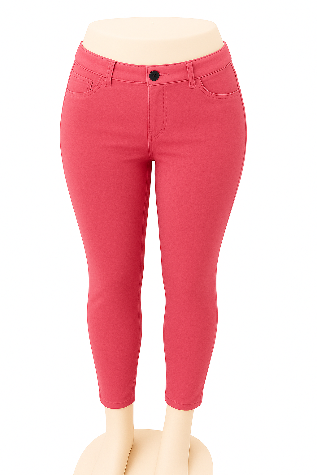 Women’s Slim Fit Belt System Pants – Coral Pink'/MH