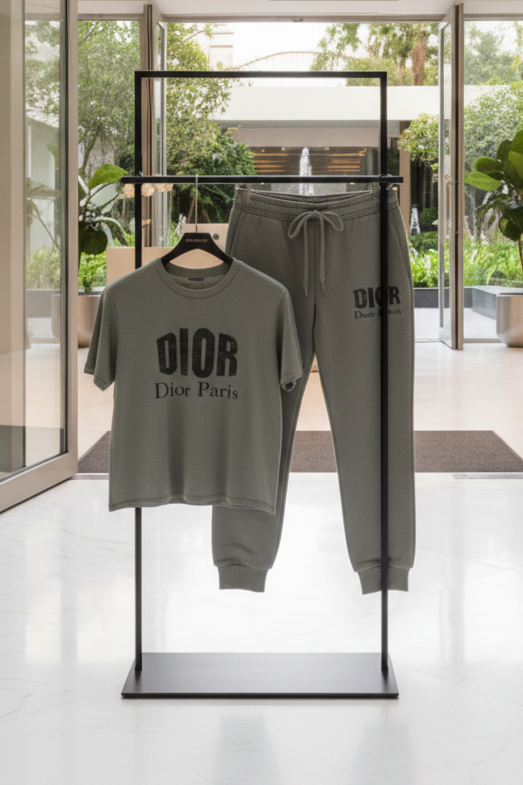 Men’s Casual Two-Piece Tracksuit with Logo Detail | MH Sizes (M-XXL)