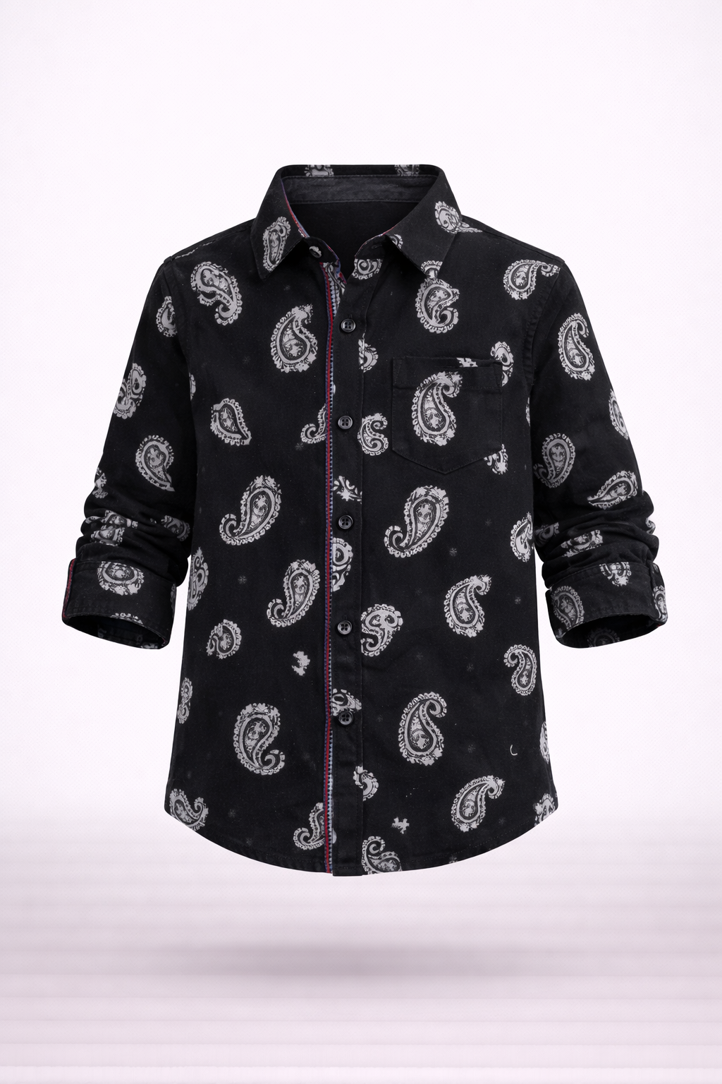 Kids Stylish Long Sleeve Shirt for Boys | Trendy Fashion Outfit UAE (3-14yrs)MH