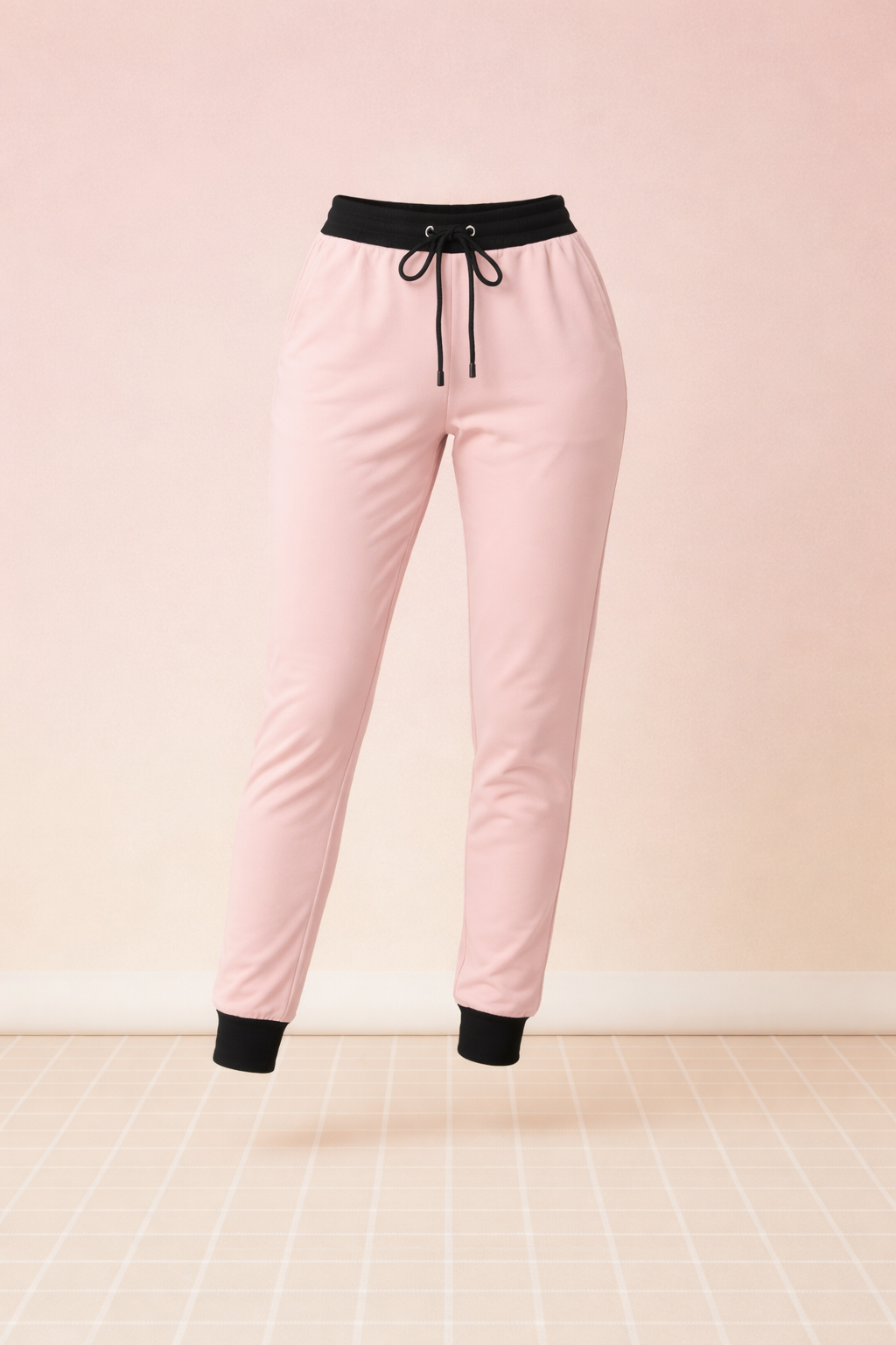 Women’s Essential Slim-Fit Joggers with Contrast Drawstring | Sizes S-XL | MH