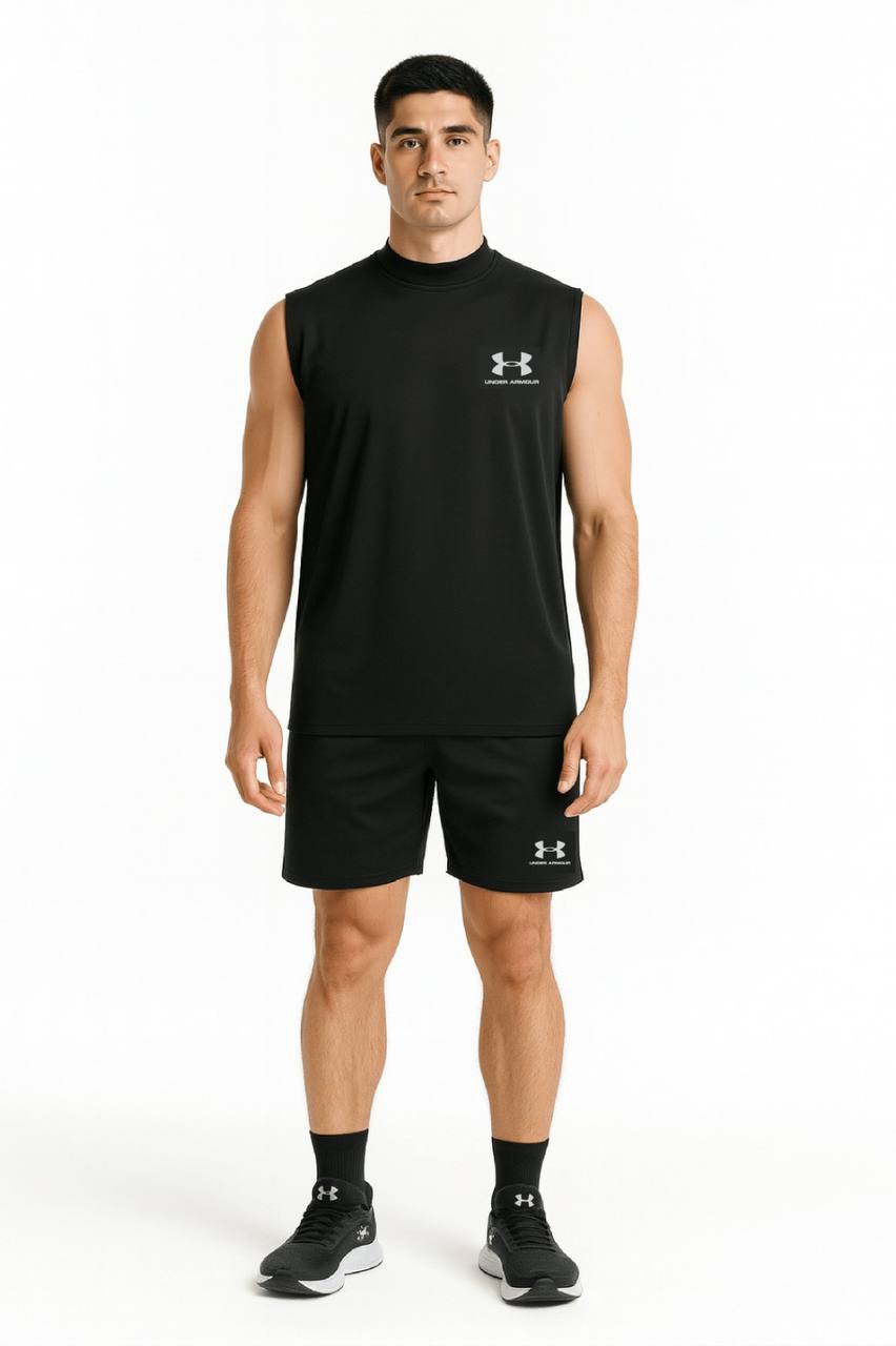 Men's Oversized Muscle Tee & Shorts Set | Breathable Gym Coord - 8 Colors | Sizes M-XXL |MH