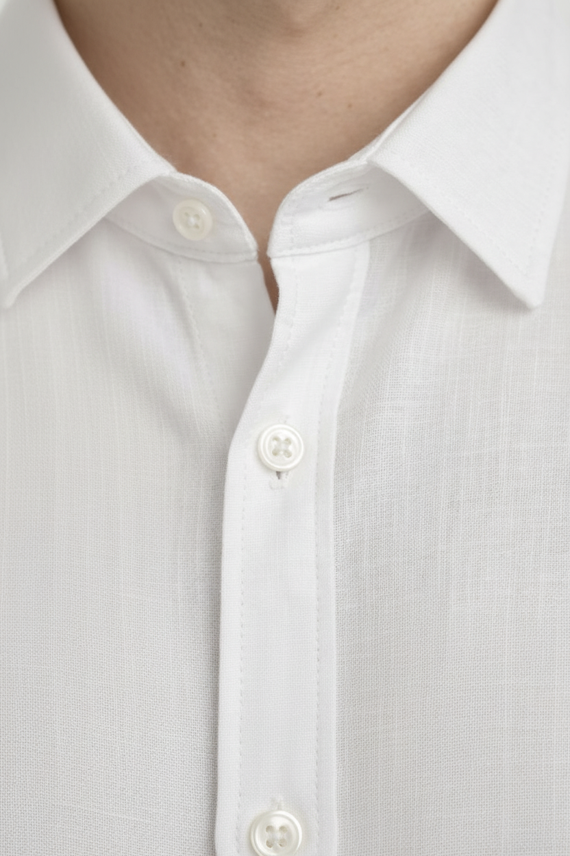Men’s Premium Linen Shirt - Breathable Button Down Casual Formal Shirt | 5 Colors | M - XXL | MH