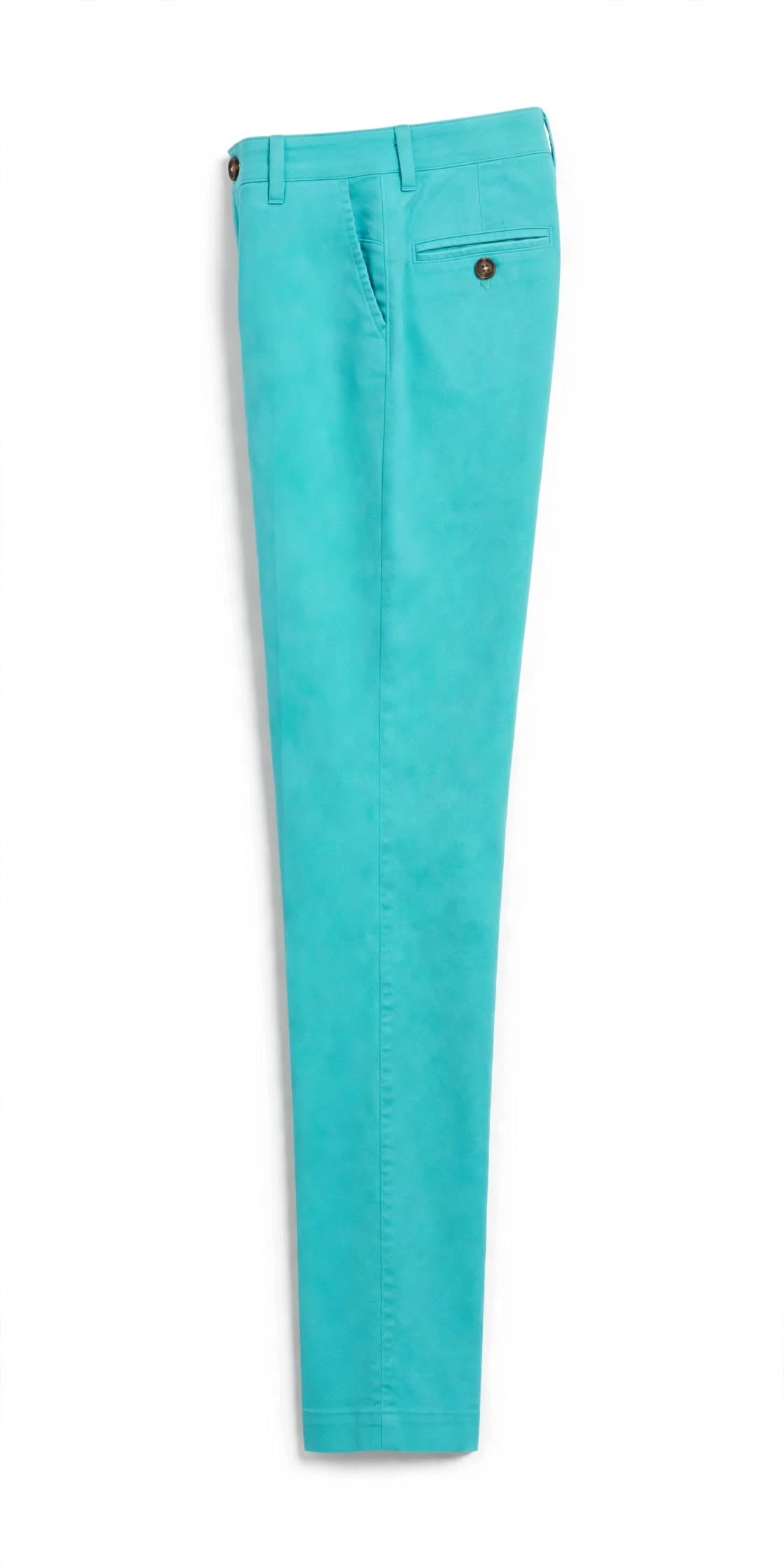 Women’s Turquoise Chino Pants Slim Fit Casual Trousers | Sizes 26-36 Waist | MH