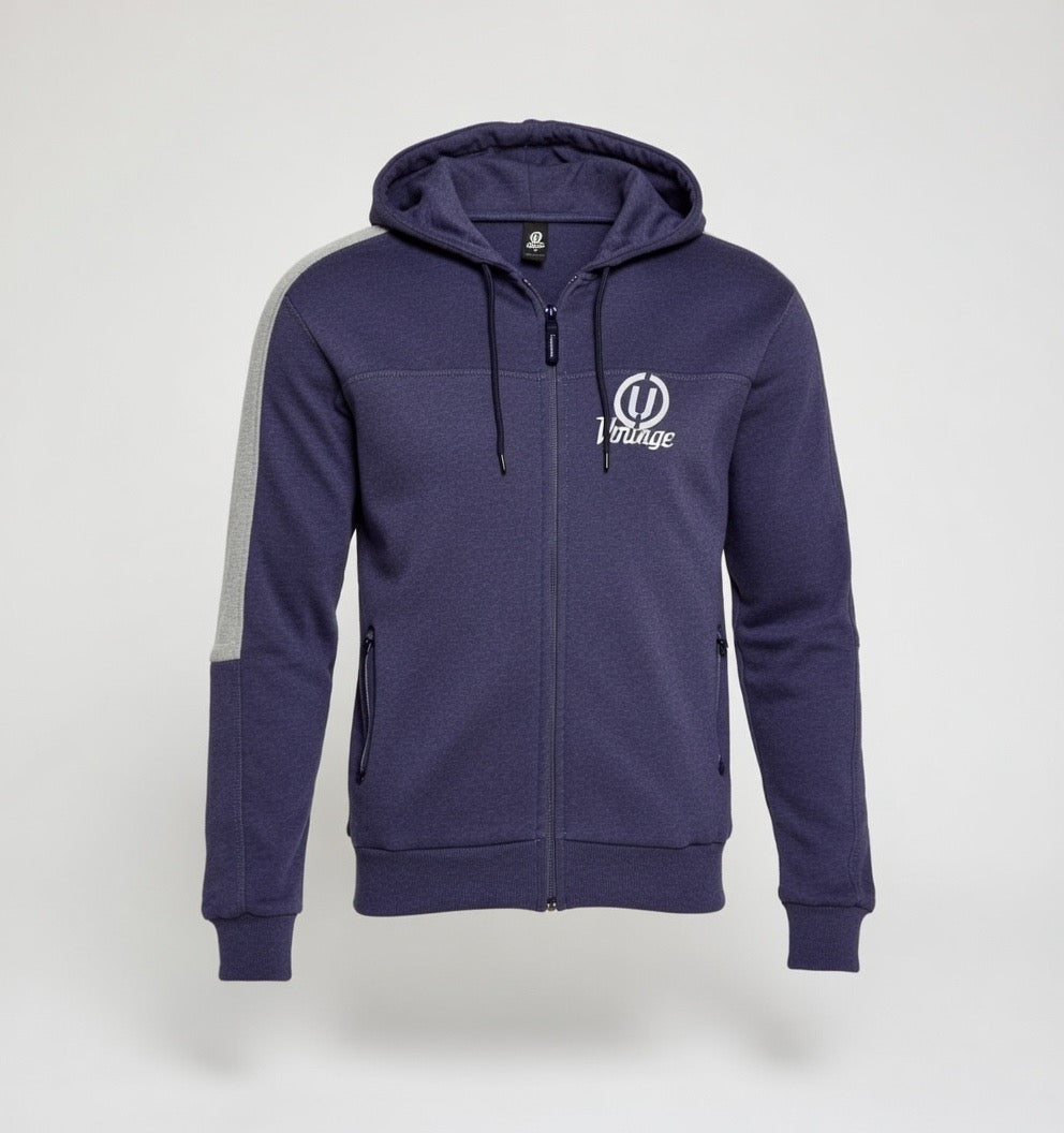 Men’s Zipper Hoodie Top – MH Premium Athleisure Essential