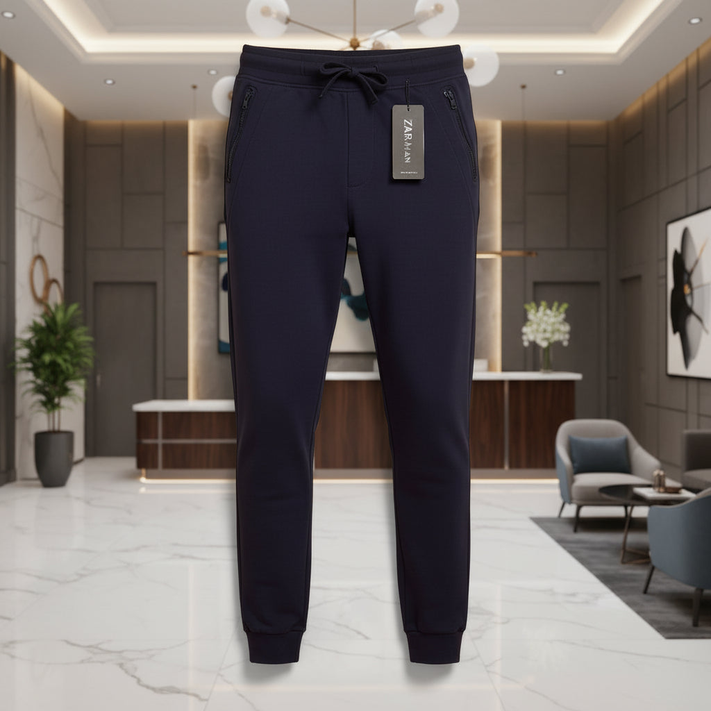 MH Premium Men’s Graphic Fleece Joggers – Slim Fit Tapered Sweatpants, Sizes (30"-38")