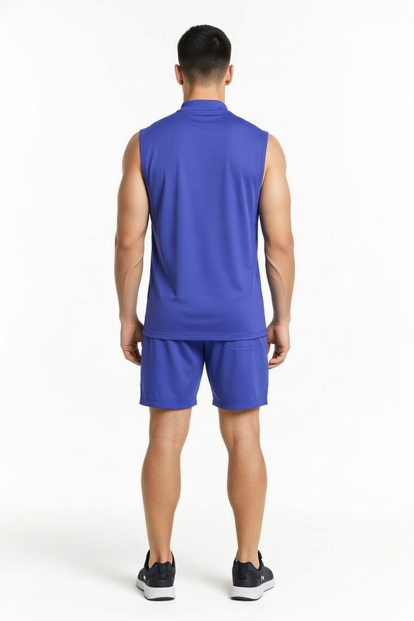 Men's Oversized Muscle Tee & Shorts Set | Breathable Gym Coord - 8 Colors | Sizes M-XXL |MH