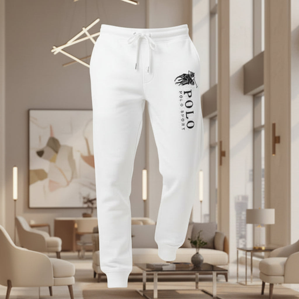 Men’s Slim Fit Jogger Trousers with Drawstring Waist & Tapered Ankle | 5 Colors | Sizes S-XXL | MH