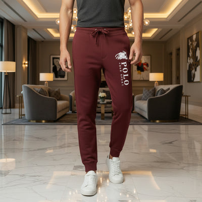 Men’s Slim Fit Jogger Trousers with Drawstring Waist & Tapered Ankle | 5 Colors | Sizes S-XXL | MH