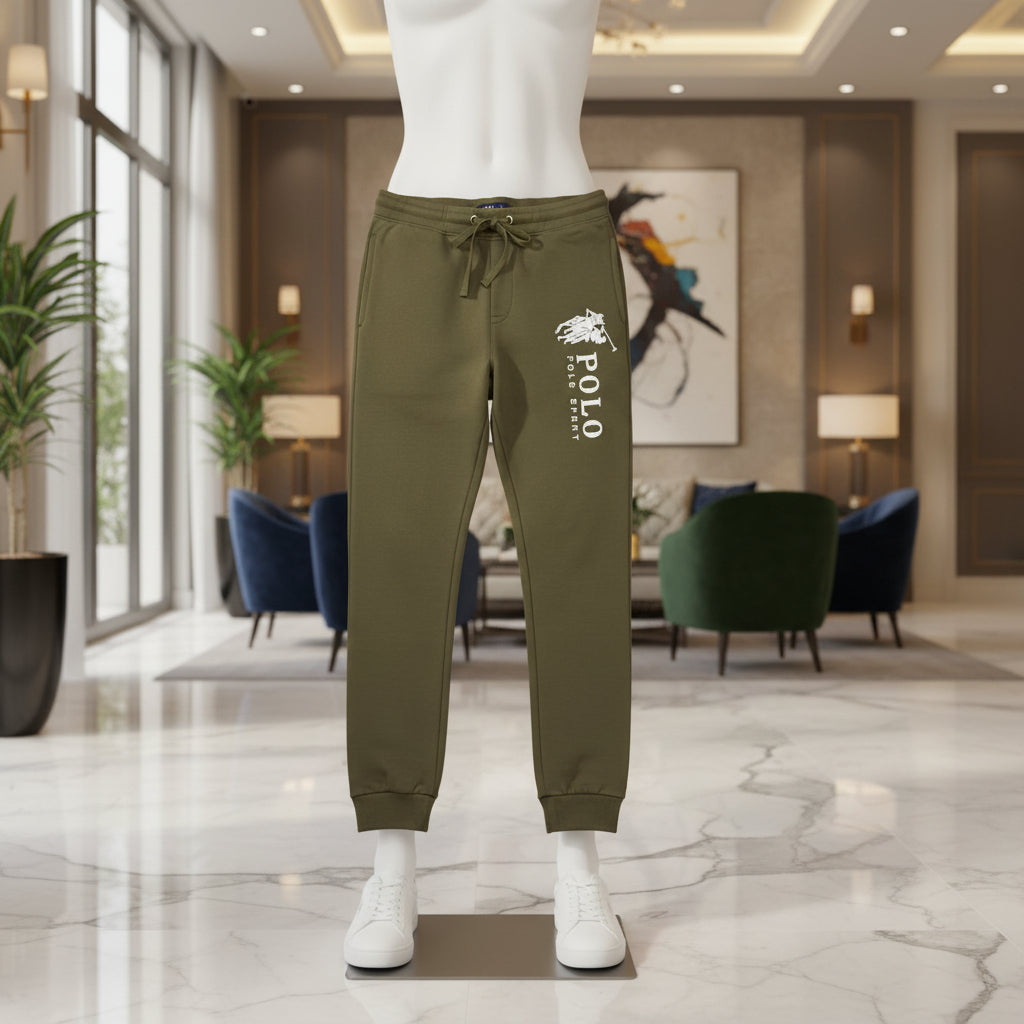 Men’s Slim Fit Jogger Trousers with Drawstring Waist & Tapered Ankle | 5 Colors | Sizes S-XXL | MH