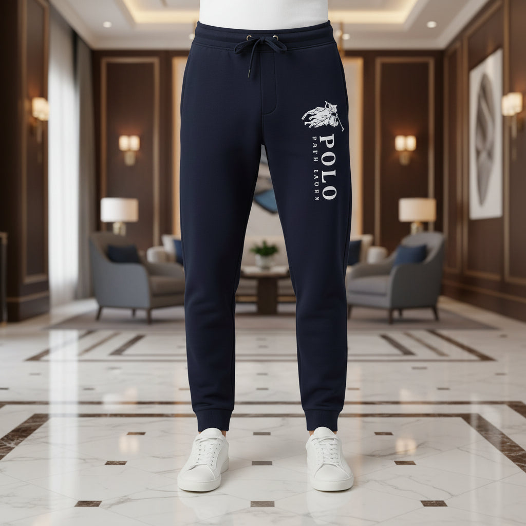 Men’s Slim Fit Jogger Trousers with Drawstring Waist & Tapered Ankle | 5 Colors | Sizes S-XXL | MH