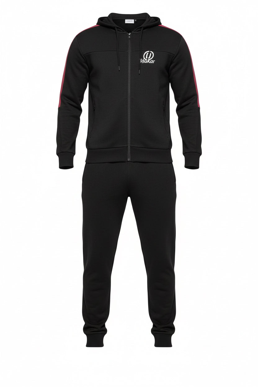 Men’s Hooded Tracksuit & Jogger Set – Premium Denim Blue Athleisure Co-Ord | MH