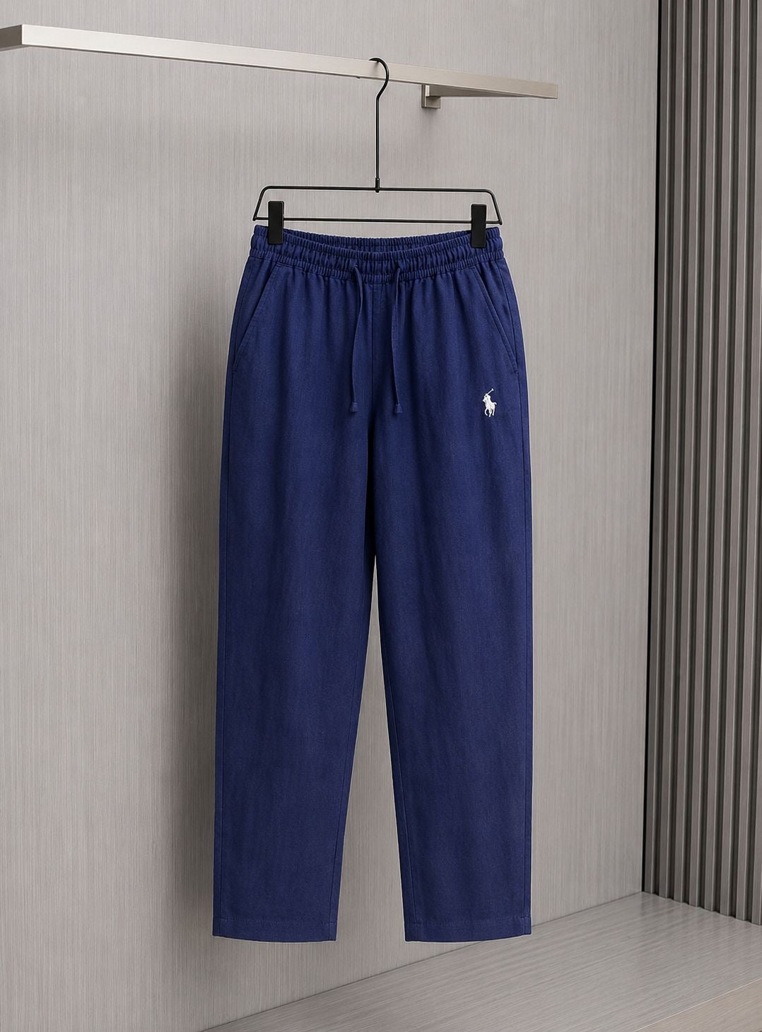 Men’s Premium Rich Linen Casual Jogger Trouser | Elastic Waist Drawstring Pants | Everyday Comfort | 5 Colors | M–XXL | MH