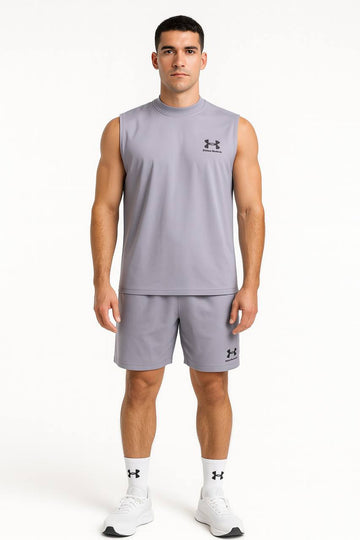 Men's Oversized Muscle Tee & Shorts Set | Breathable Gym Coord - 8 Colors | Sizes M-XXL |MH