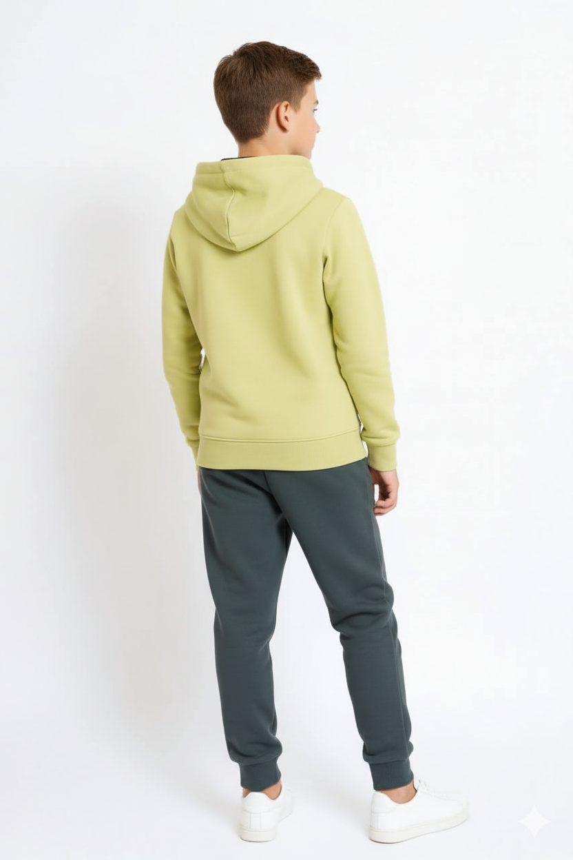 Boys' 'BOSS' Athleisure Fleece Hoodie & Joggers Tracksuit Set (Ages 9-16)/MH