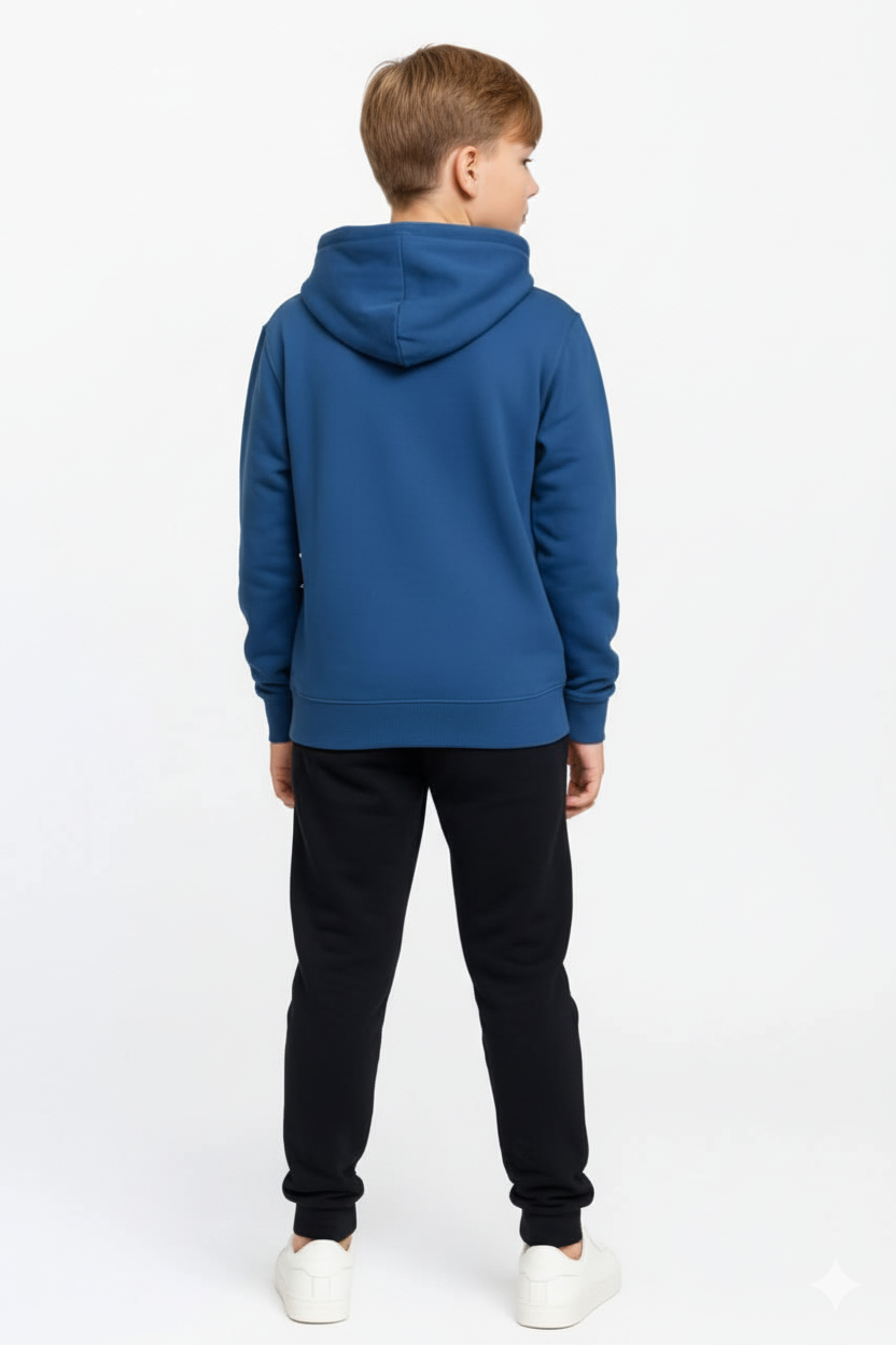 Boys' 'BOSS' Athleisure Fleece Hoodie & Joggers Tracksuit Set (Ages 9-16)/MH