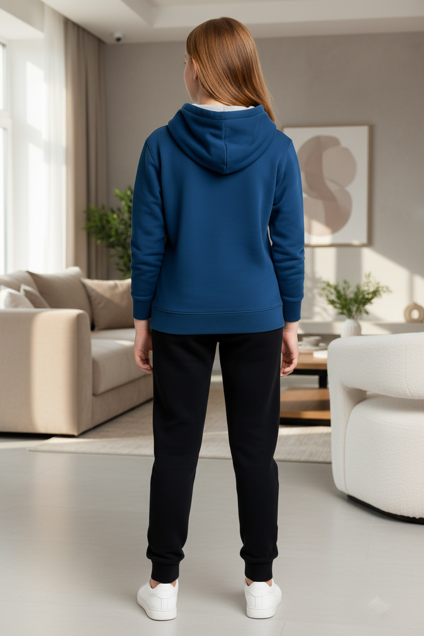 Kid Girls Premium Hoodie & Jogger Tracksuit Set | Sizes 1-8 Years | MH
