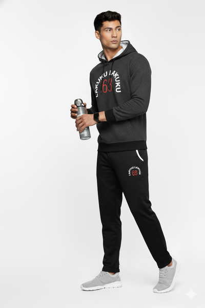 Men's 68" Embroidered Premium Hoodie & Jogger Set | MH