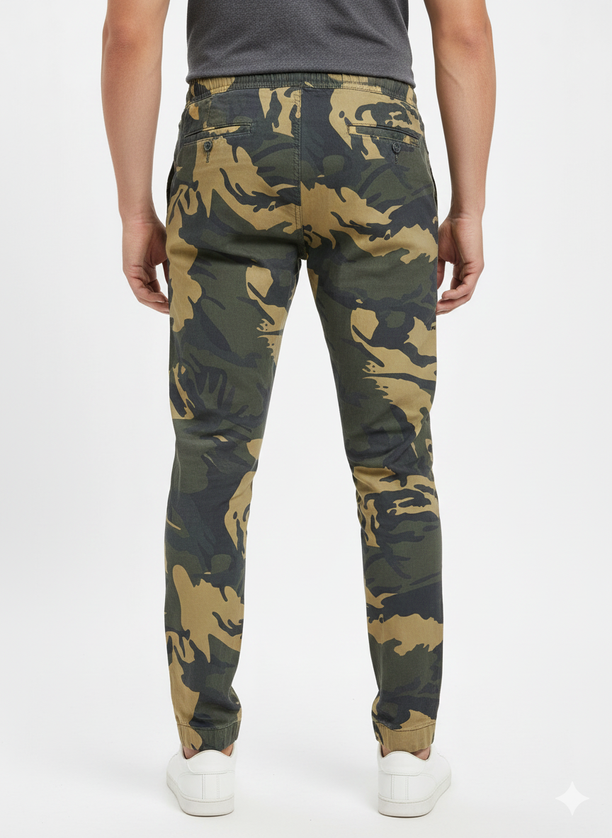 Men's Military Pattern 4 pocket Joggers I MH