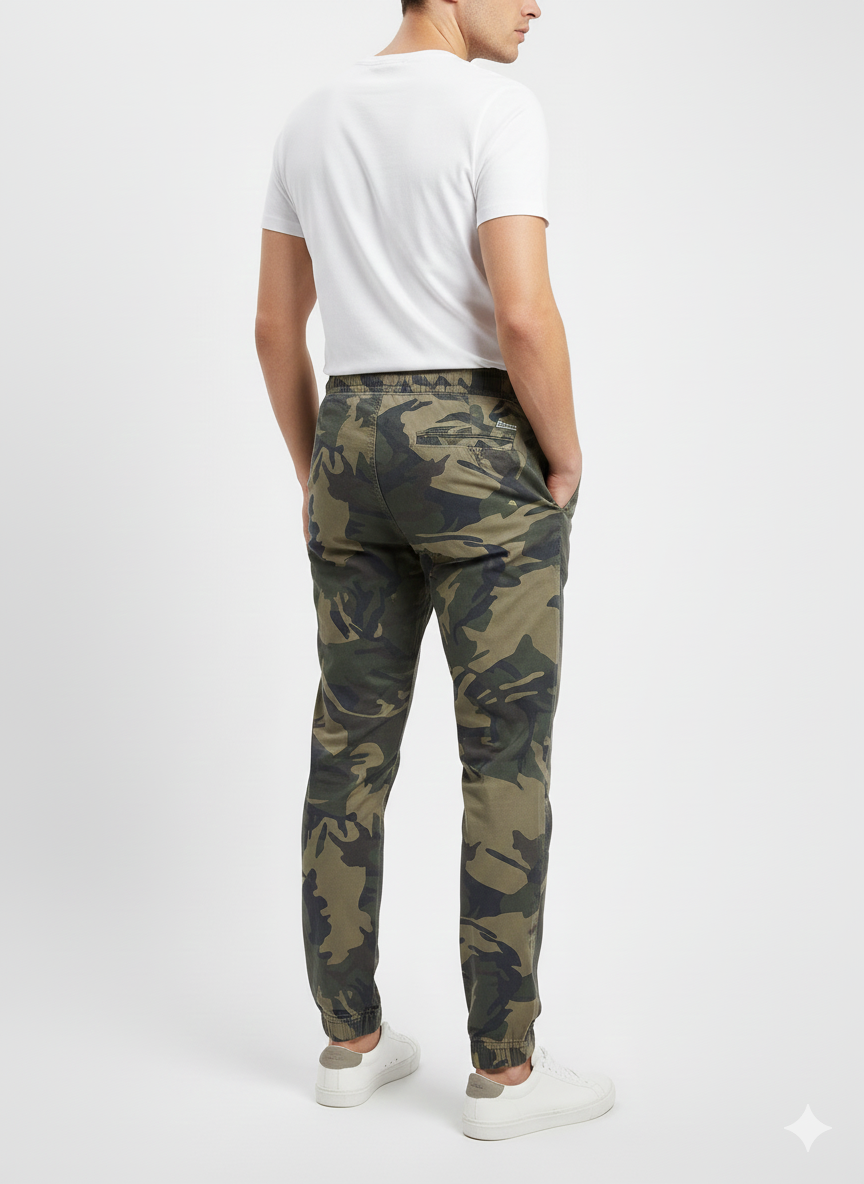 Men's Military Pattern 4 pocket Joggers I MH