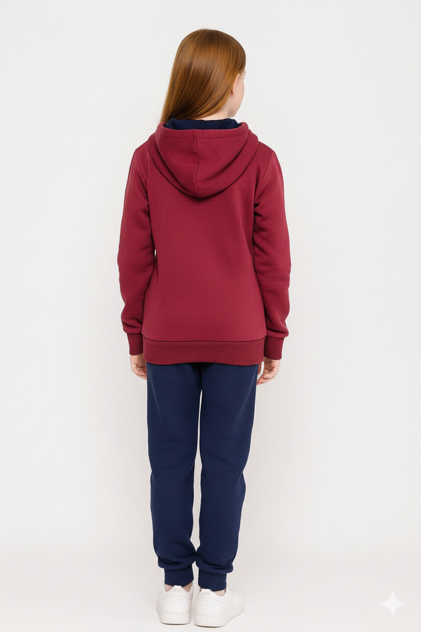 LAKUKU 68 Youth Fleece Hoodie and Jogger Tracksuit Set . / MH