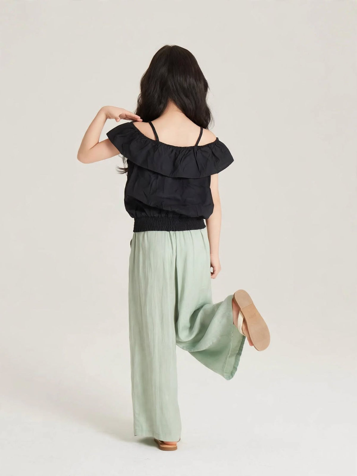 Girls' Off-Shoulder Ruffle Top & Smocked Dress Collection | Ages 2-12 Years | MH