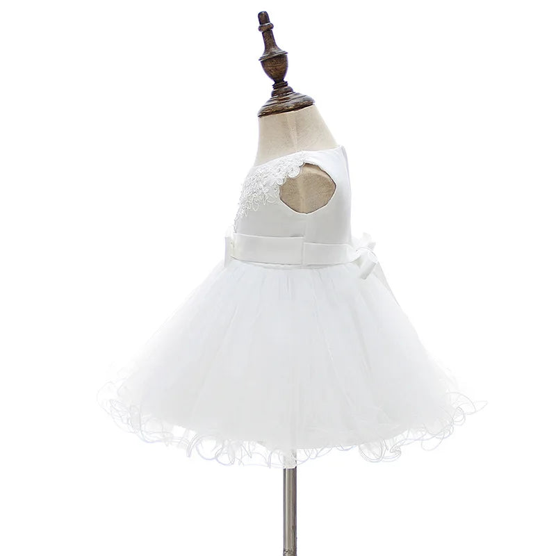 baby girl dresses embroidery pearl 1 year birthday dress wedding party christening baby girl clothes for 3-24 month