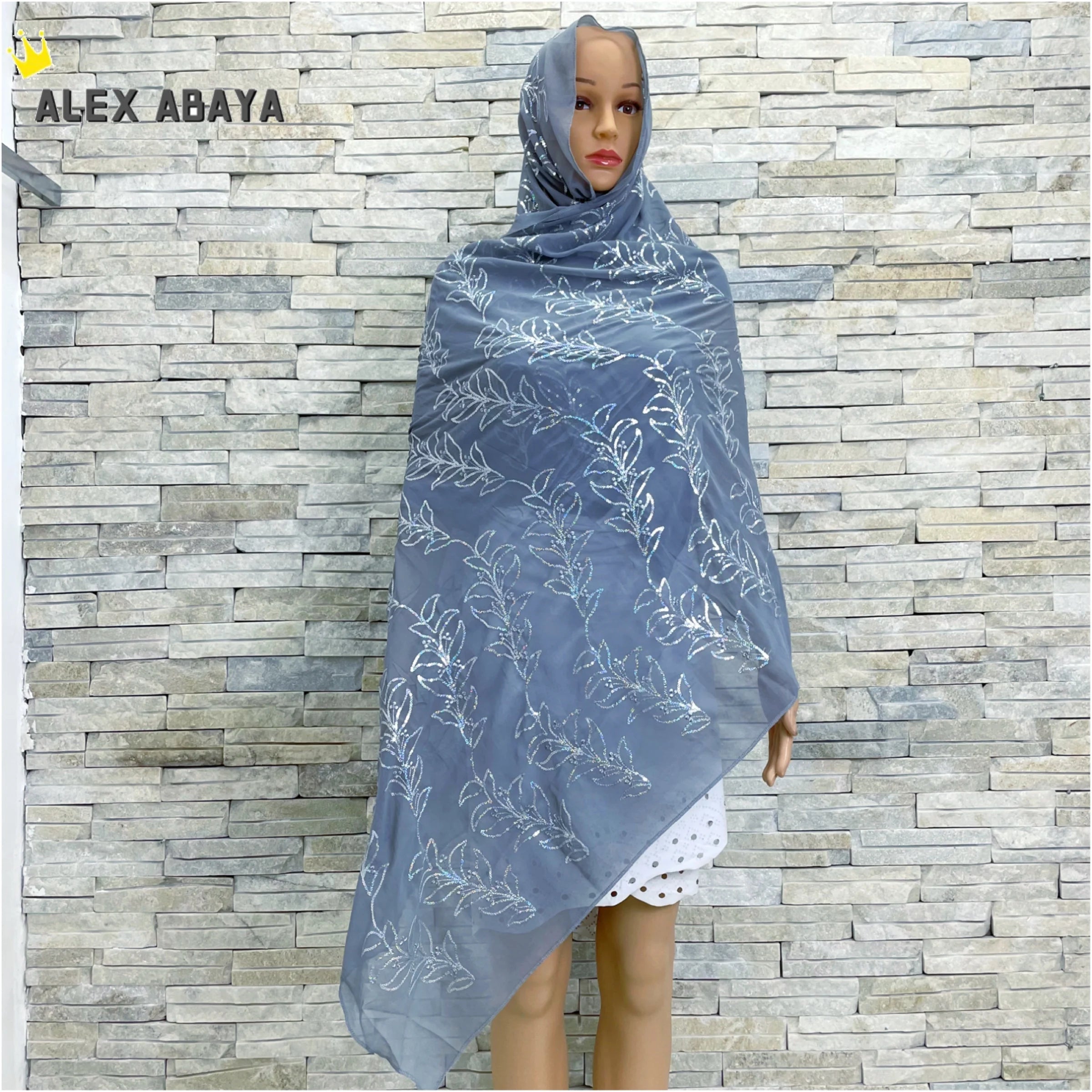 African Women Scarf Soft Chiffon Scarf Dubai Isalmic Scarf .