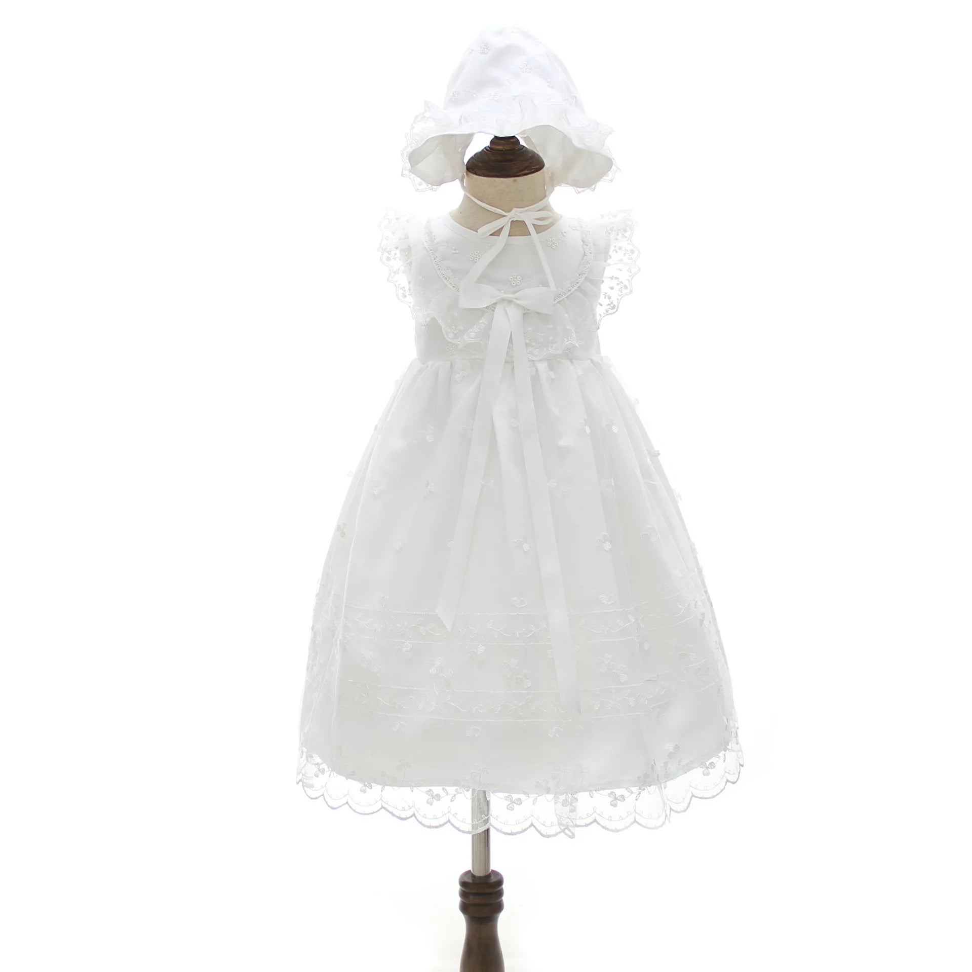 baby girl dresses embroidery pearl 1 year birthday dress wedding party christening baby girl clothes for 3-24 month