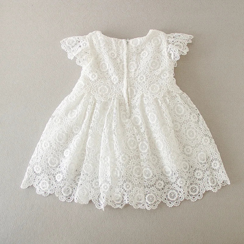 baby girl dresses embroidery pearl 1 year birthday dress wedding party christening baby girl clothes for 3-24 month