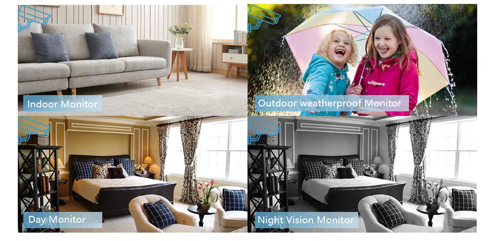 Face Fetection Security Camera BNC 5MP Outdoor CCTV .