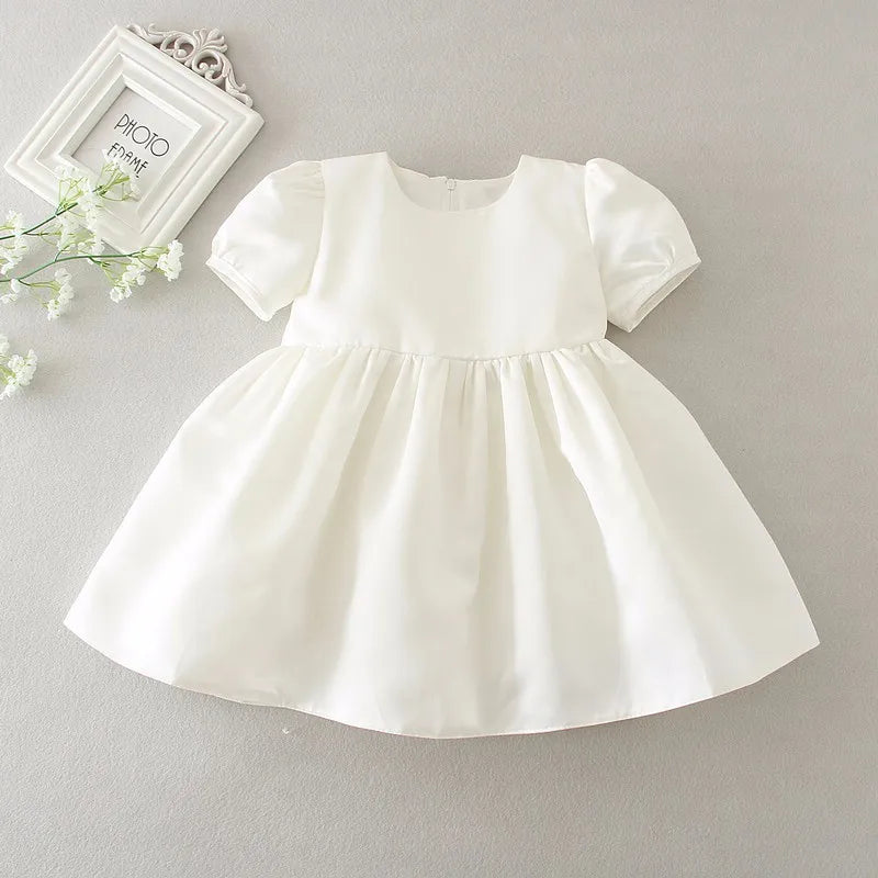 baby girl dresses embroidery pearl 1 year birthday dress wedding party christening baby girl clothes for 3-24 month