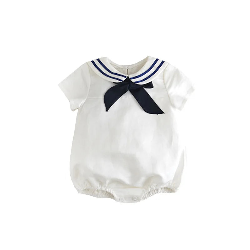 Summer Baby Girls Romper Cotton Linen Bodysuit Infant .