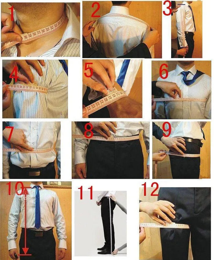 Plaid Men Suits for Gentleman Fashion Prom Party 3 Pcs Groom.
