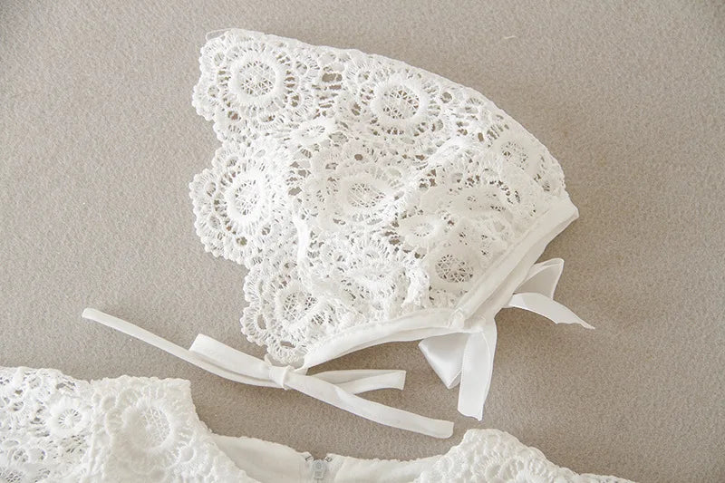 baby girl dresses embroidery pearl 1 year birthday dress wedding party christening baby girl clothes for 3-24 month