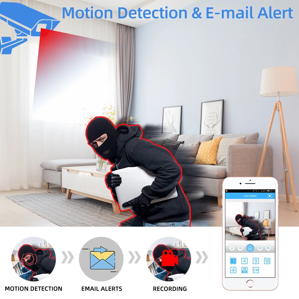 Face Fetection Security Camera BNC 5MP Outdoor CCTV .