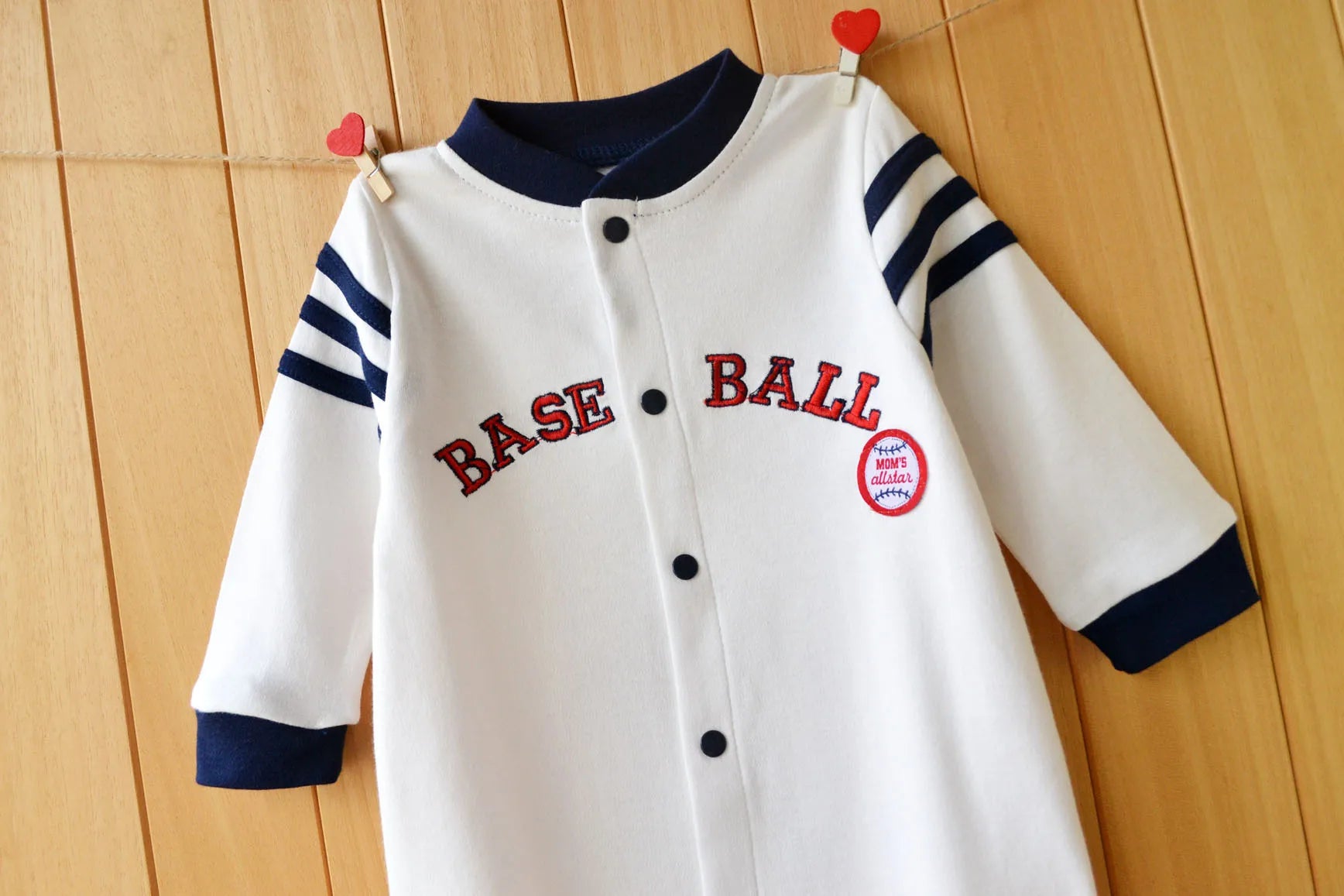 Baby clothes newborn coverall infants boys clothes baseball sport style.